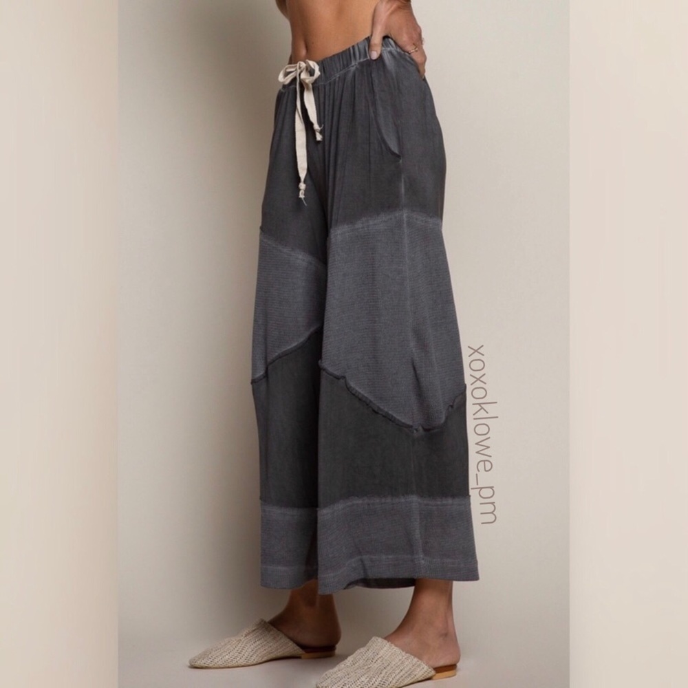 1 LEFT Wide Leg Palazzo Pants - Picture 3 of 6